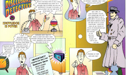Policy Comic Book Pages 1 and 2
